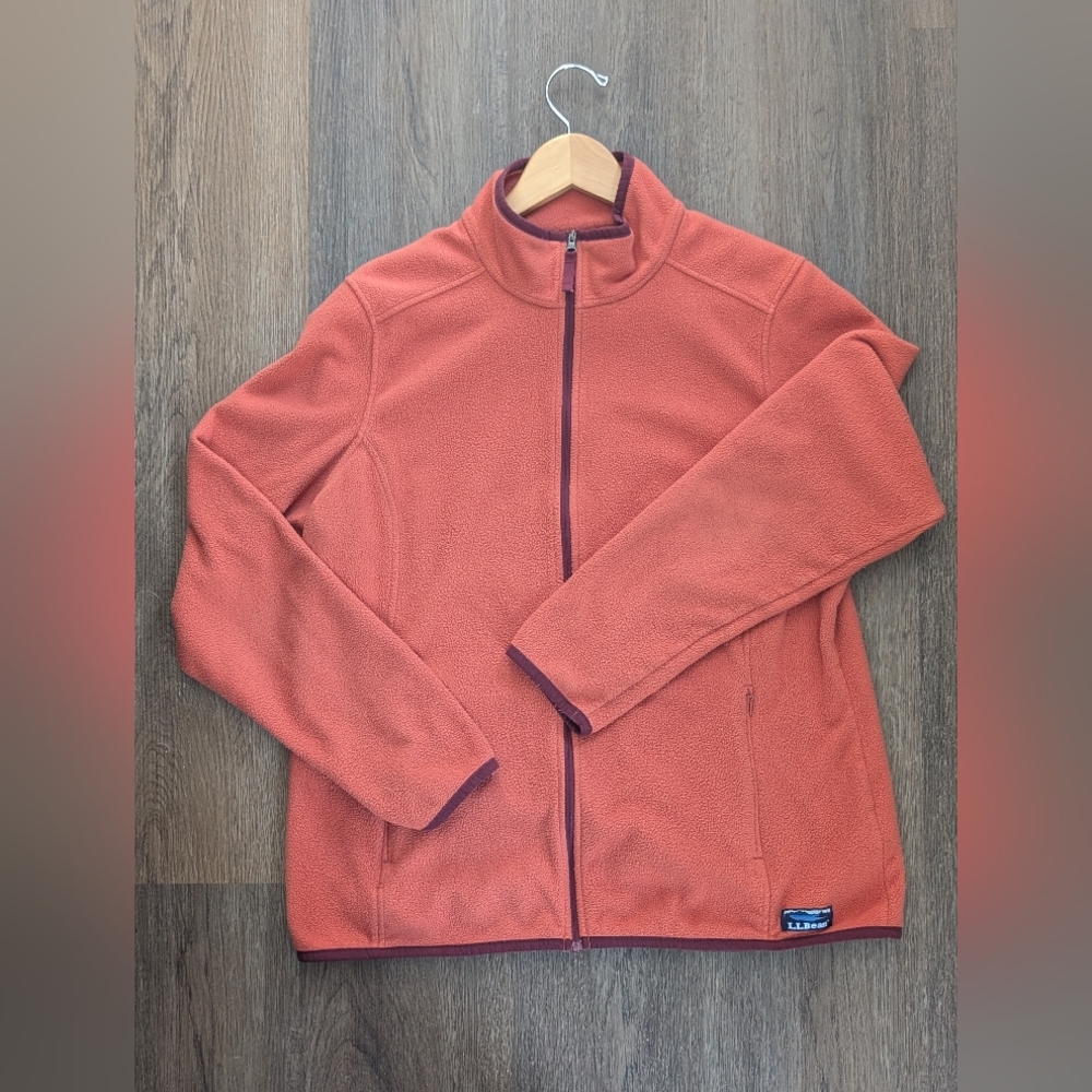 L.L. Bean Women's Large Lightweight Fleece Jacket